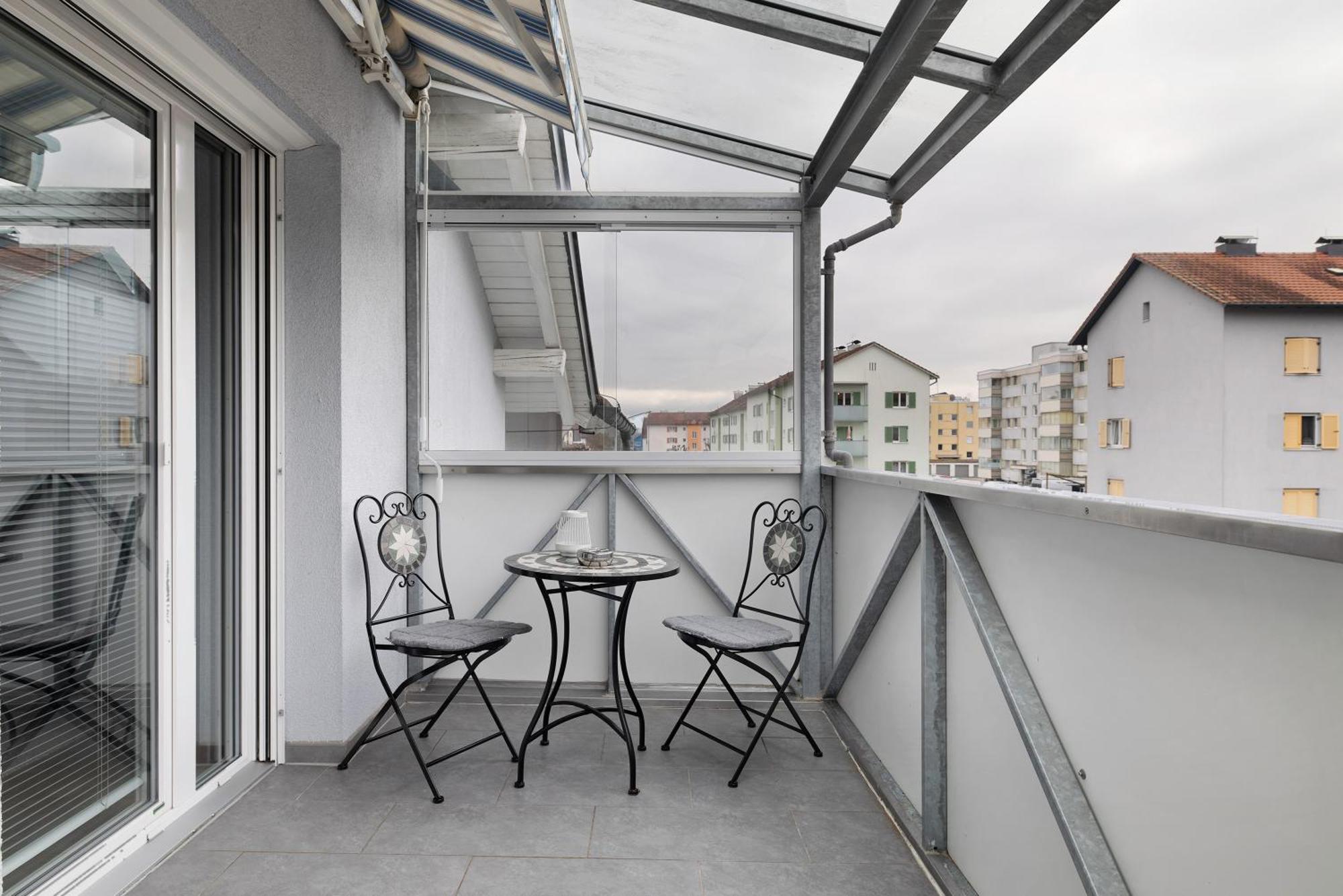 Ferienwohnung Rheintal 哈德 外观 照片